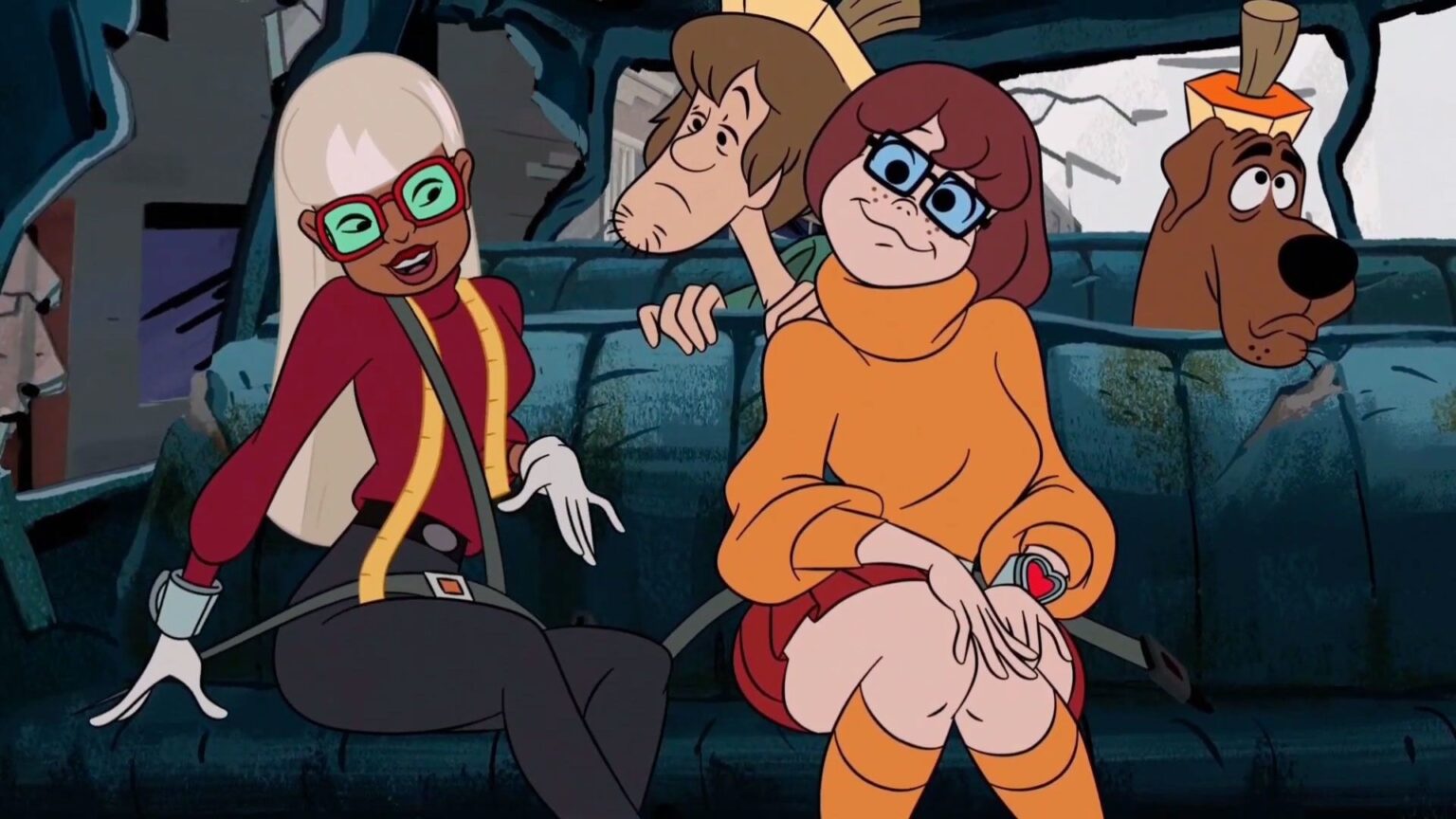 Frame che raffigura Velma in Scooby-Doo