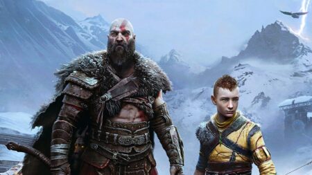 God of War Ragnarök Kratos e Atreus