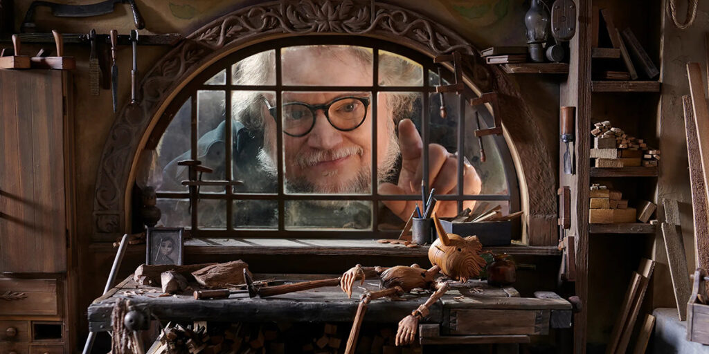 Guillermo del Toro’s Pinocchio, una scena