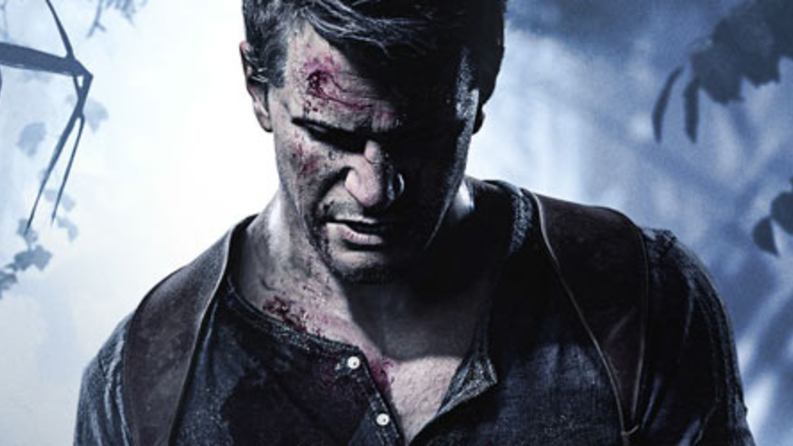 Primo piano di Nathan Drake in Uncharted 4