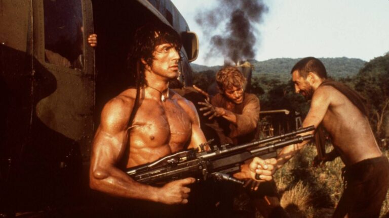 Sylvester Stallone in Rambo 2