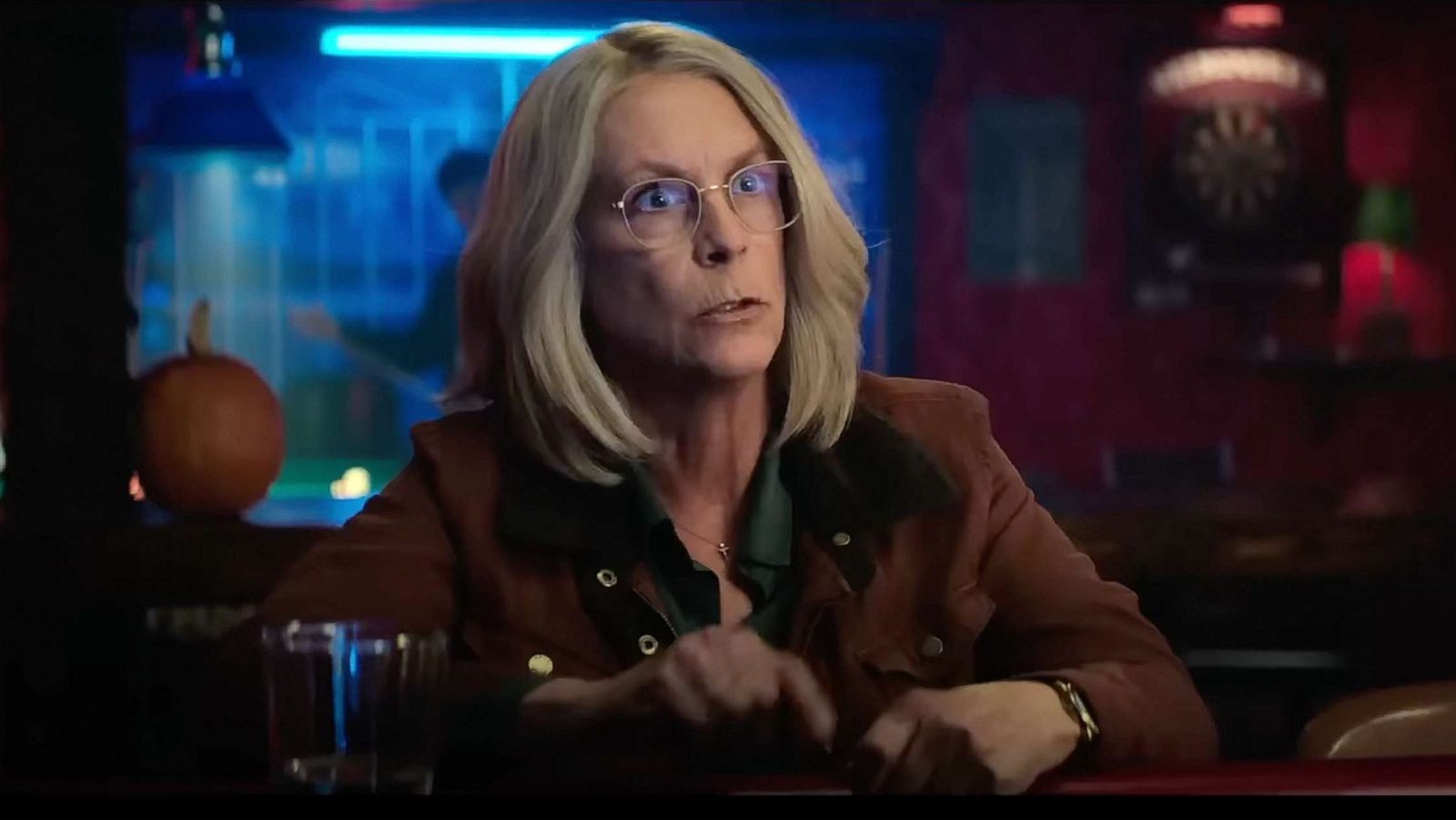 Jamie Lee Curtis nei panni di Laurie Strode in Halloween Ends