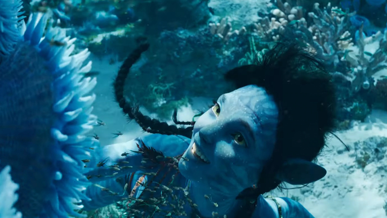 Avatar - La via dell'acqua: una scena subacquea