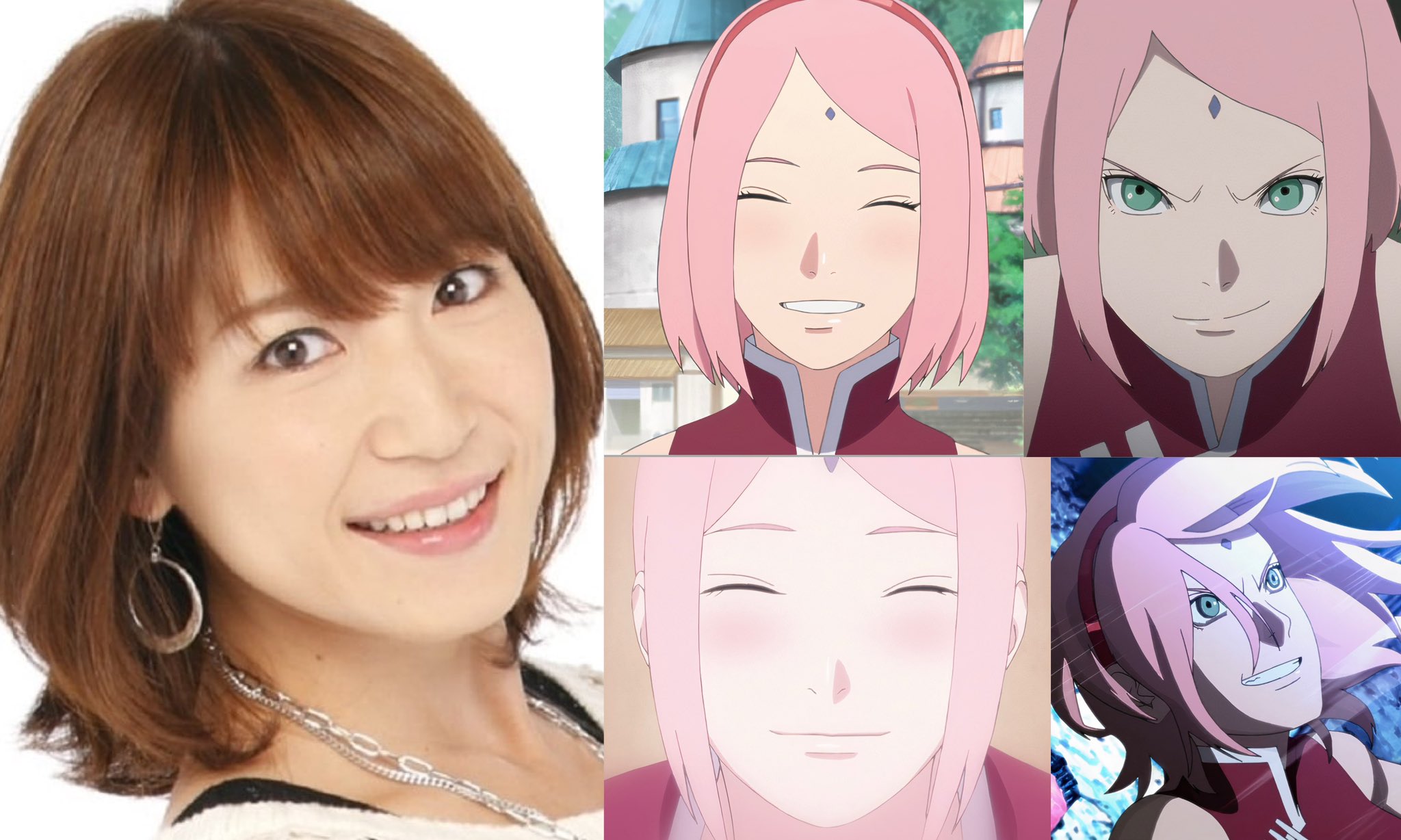 Chie Nakamura, la doppiatrice di Sakura in Naruto si prende una pausa