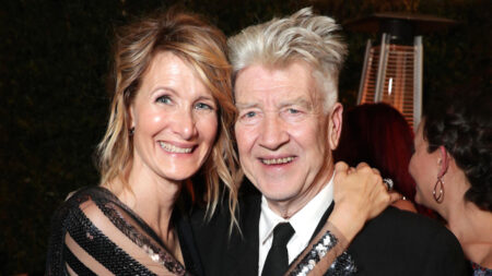 David Lynch e Laura Dern