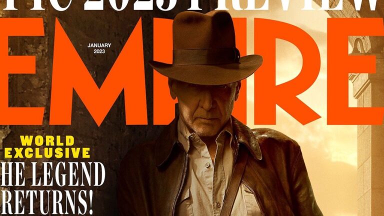 Harrison Ford è Indiana Jones sulla copertina di Empire