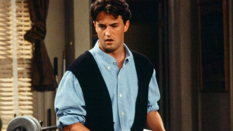 Matthew Perry è Chandler Bing nelle dieci stagioni di Friends