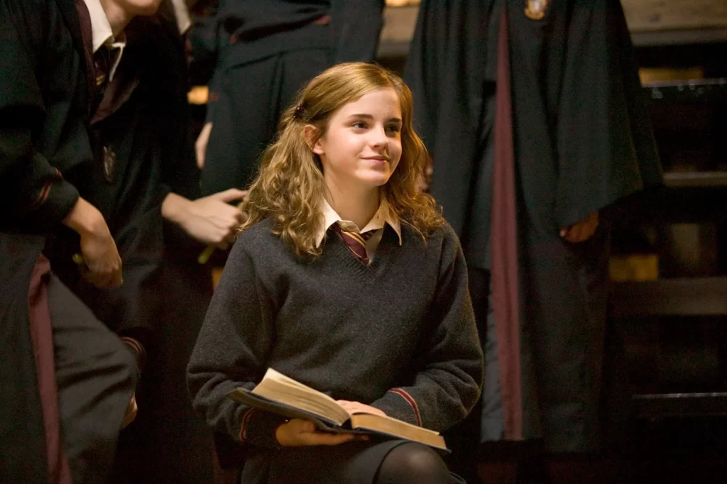 emma Watson nei panni di Hermione Granger 
