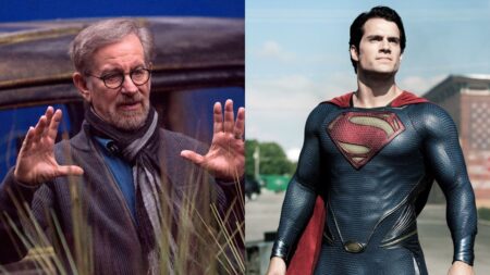 Spielberg e Henry Cavill