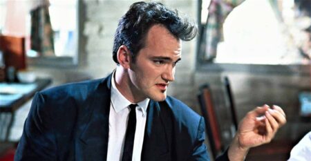Frame che raffigura Quentin Tarantino