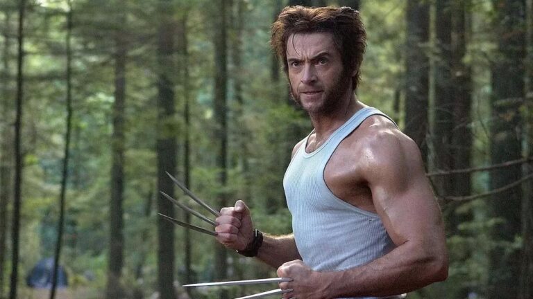 Frame che raffigura Hugh Jackman nei panni di Wolverine