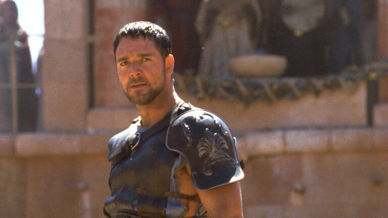 Russell Crowe è Massimo Decimo Meridio in Il Gladiatore