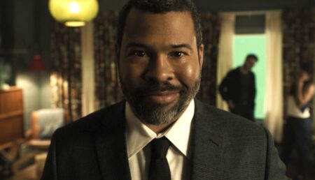 Frame che ritrae Jordan Peele in Twilight Zone