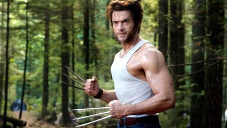 Frame che raffigura Hugh Jackman nei panni di Wolverine