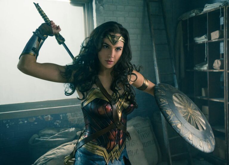 Frame che ritrae Gal Gadot in Wonder Woman