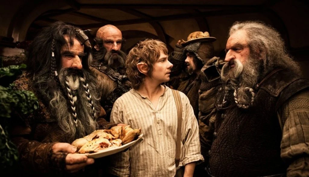 Martin Freeman in una scena de Lo Hobbit - Un viaggio inaspettato