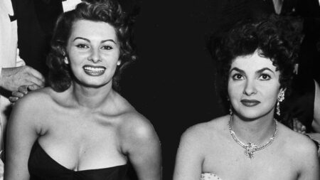 Gina Lollobrigida e Sophia Loren