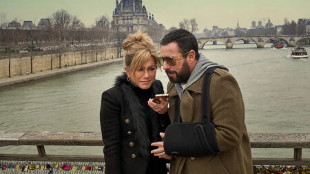 Jennifer Aniston e Adam Sandler in Murder Mystery 2