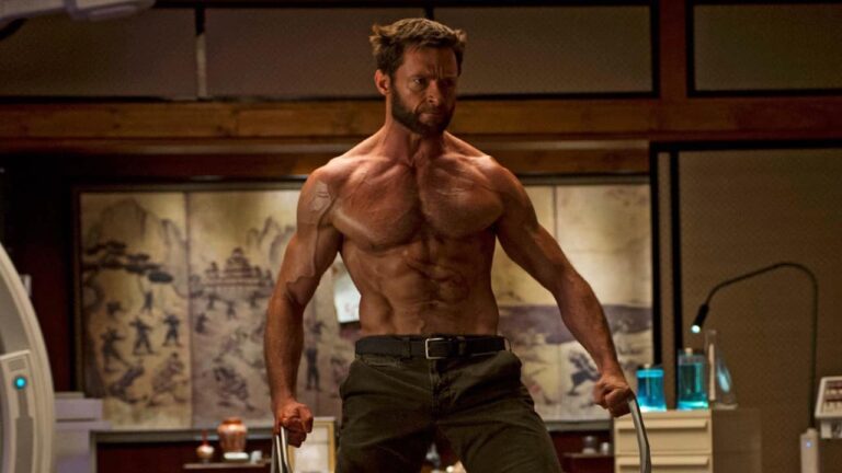 Frame che ritrae Hugh Jackman nei panni di Wolverine