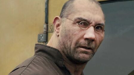 Frame che ritrae Dave Bautista in Blade Runner 2049