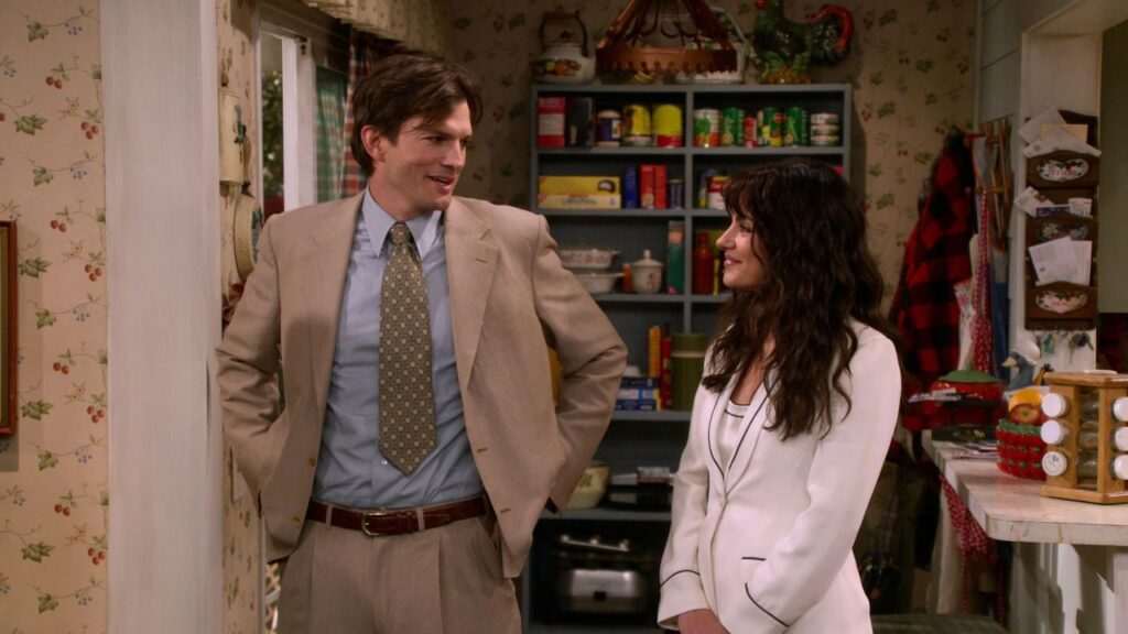 Ashton Kutcher e Mila Kunis nel loro divertente cameo in That '90s Show