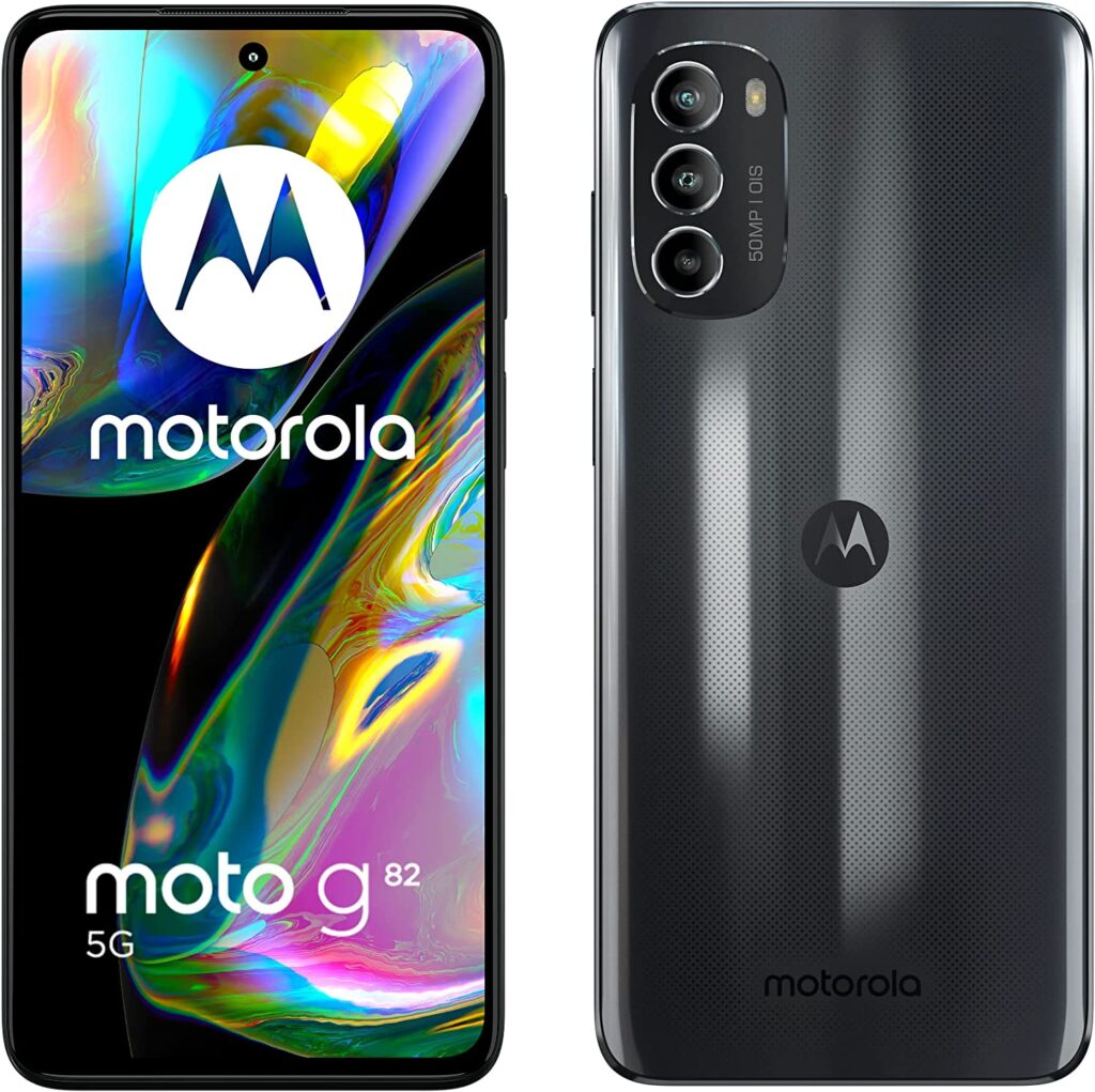 Smartphone Motorola moto g82 Tripla fotocamera 50MP Display 6.5? OLED FHD , offerta su Amazon risparmi 50 euro