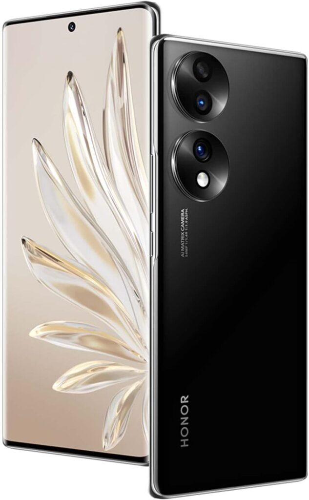 Smartphone Honor 70 8+128 GB, Display Curvo OLED da 6,67 Pollici Midnight Black offerta su Amazon, risparmi 68,85 euro
