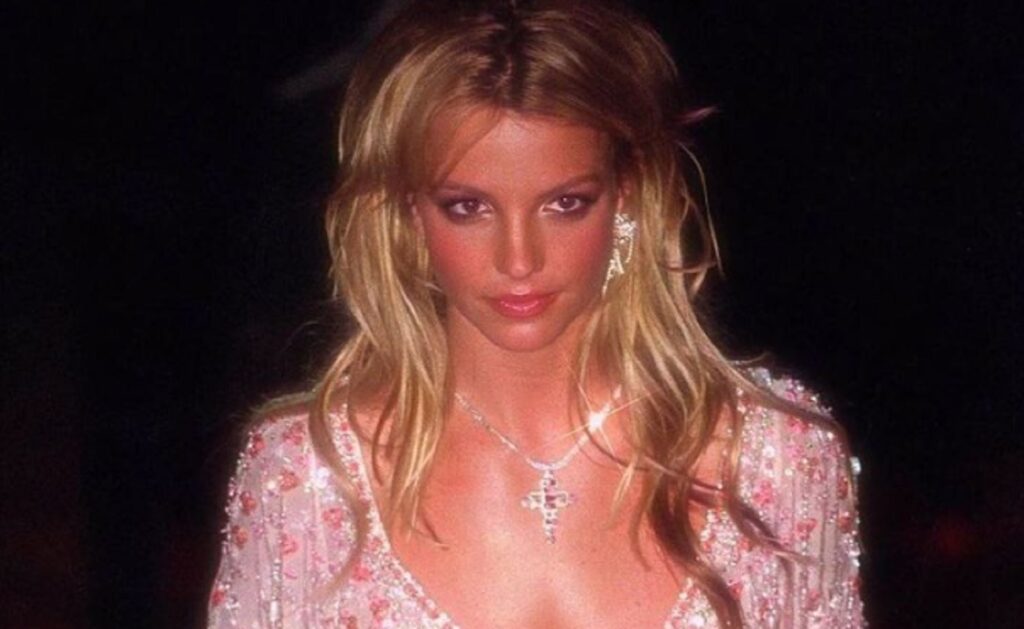 Fotografia che ritrae Britney Spears al Festival di Sanremo