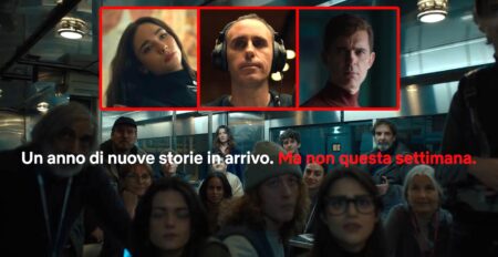 Frame tratto dallo spot 2023 Netflix