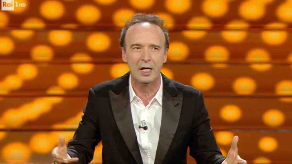 Roberto Benigni a Sanremo