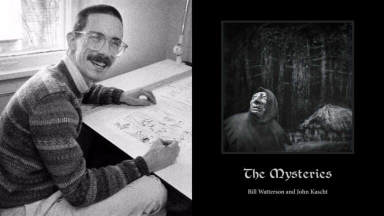 Bill Watterson e John Kascht, copertina di The Mysteries