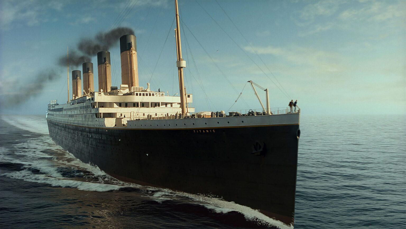 un'immagine dal film titanic