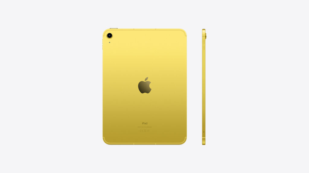 Apple 2022 iPad (10ª generazione) Wi-Fi Giallo