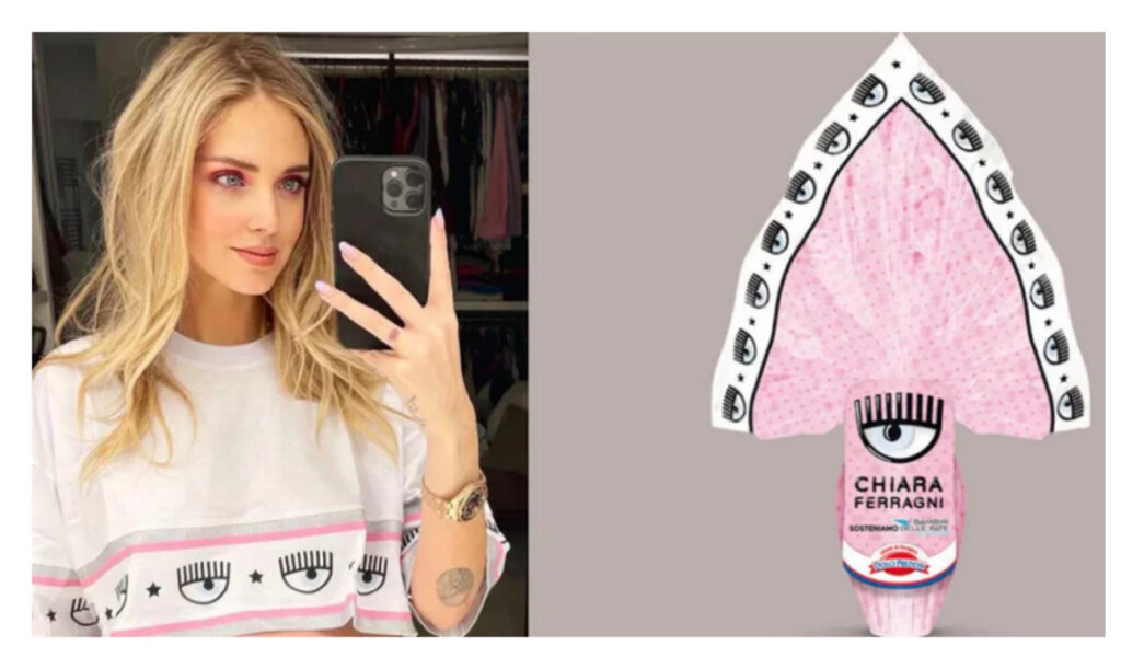 Uovo Pasqua Chiara Ferragni