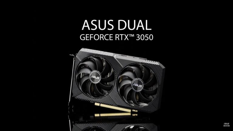 ASUS Dual NVIDIA GeForce RTX 3050