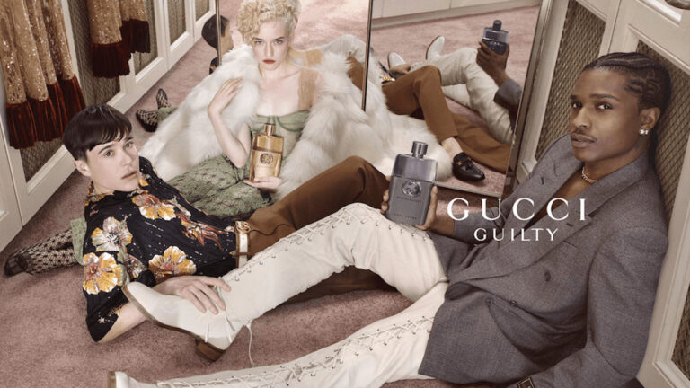 Elliot Page, Julia Garner e Asap Rocky nella sexy campagna di Gucci