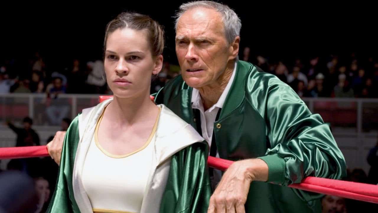 Clint Eastwood e Hilary Swank