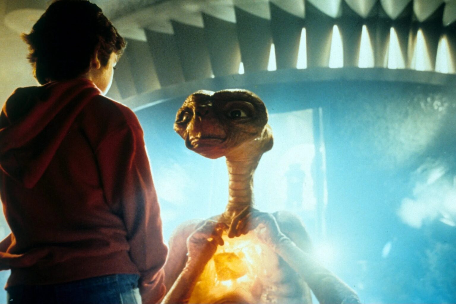 Frame tratto da E.T. - L'extraterrestre