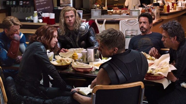 The Avengers, scena post credits Shawarma