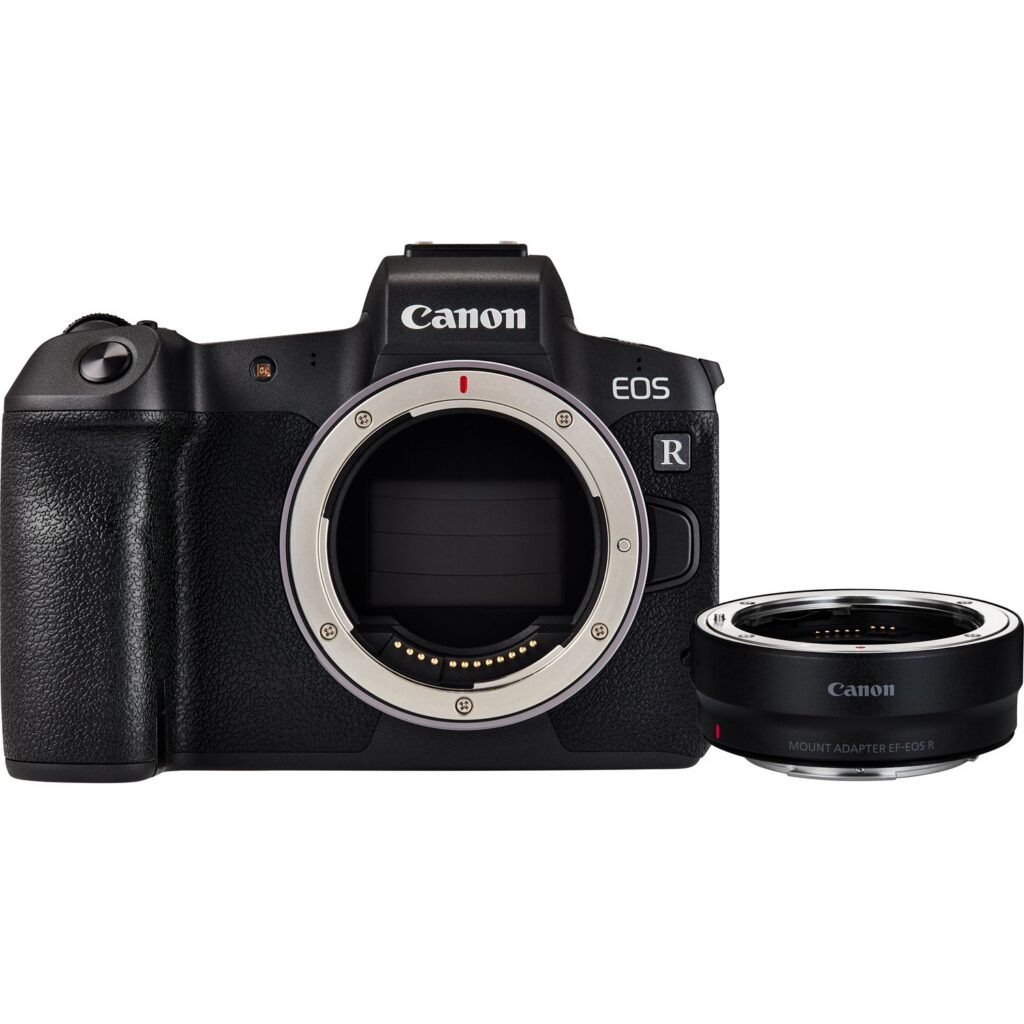 una fotocamera mirrorless canon