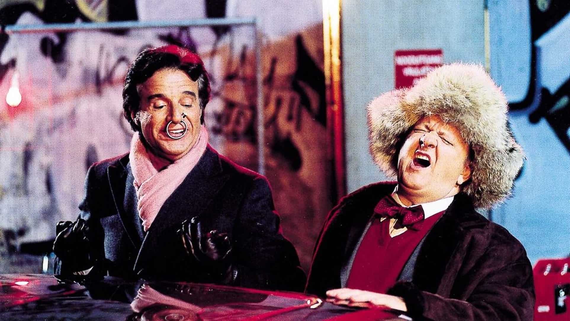 Massimo Boldi e Christian de Sica nel cinepanettone Merry Christmas