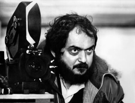 Una foto di Stanley Kubrick.