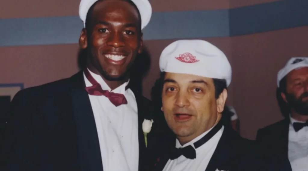 Michael Jordan e Vaccaro