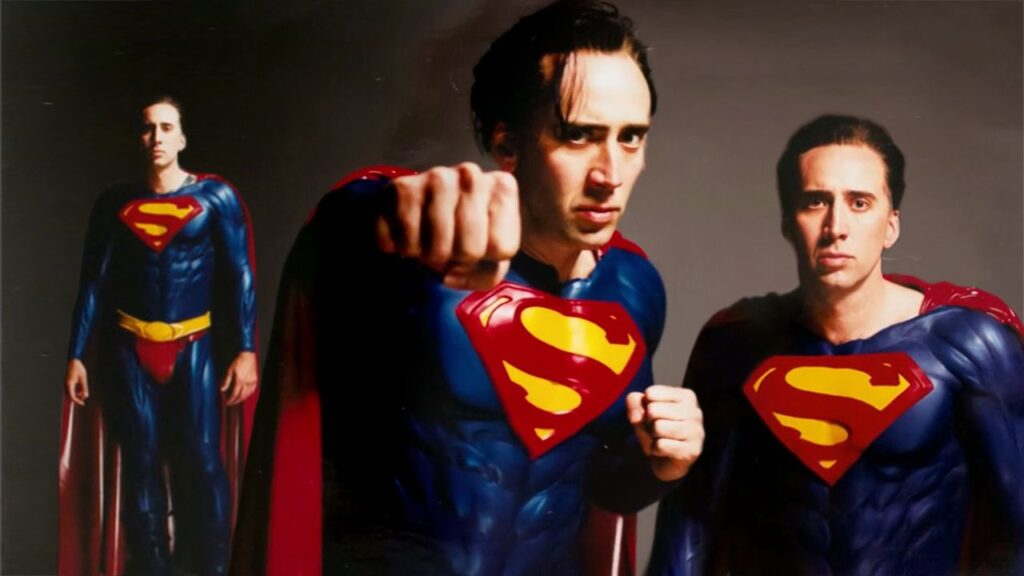 Nicolas Cage nei panni di Superman