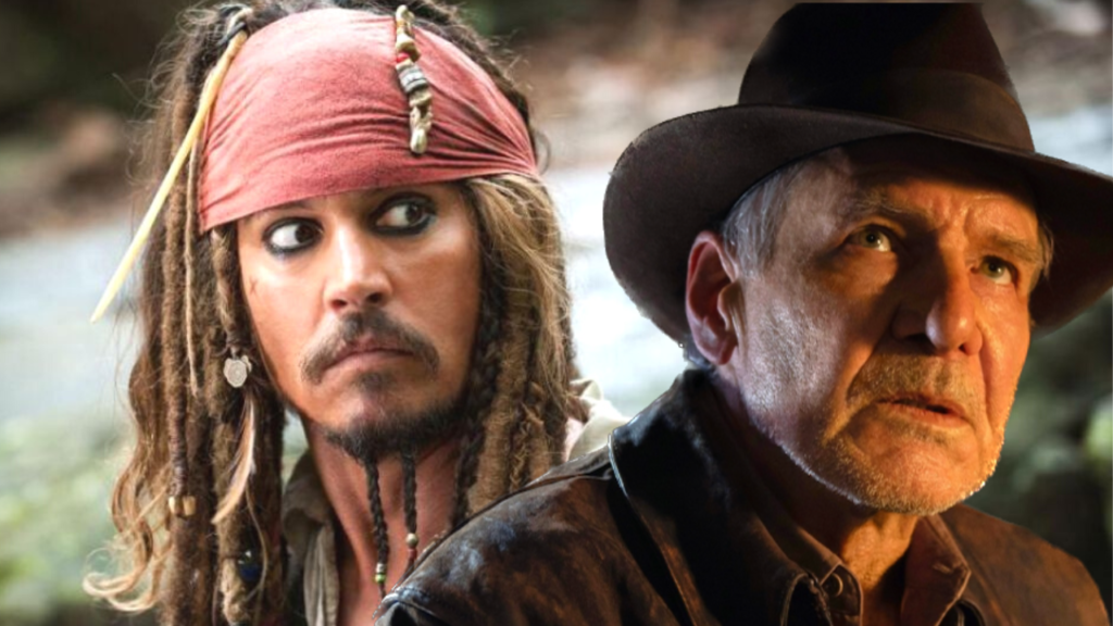 Jack Sparrow e Indiana Jones
