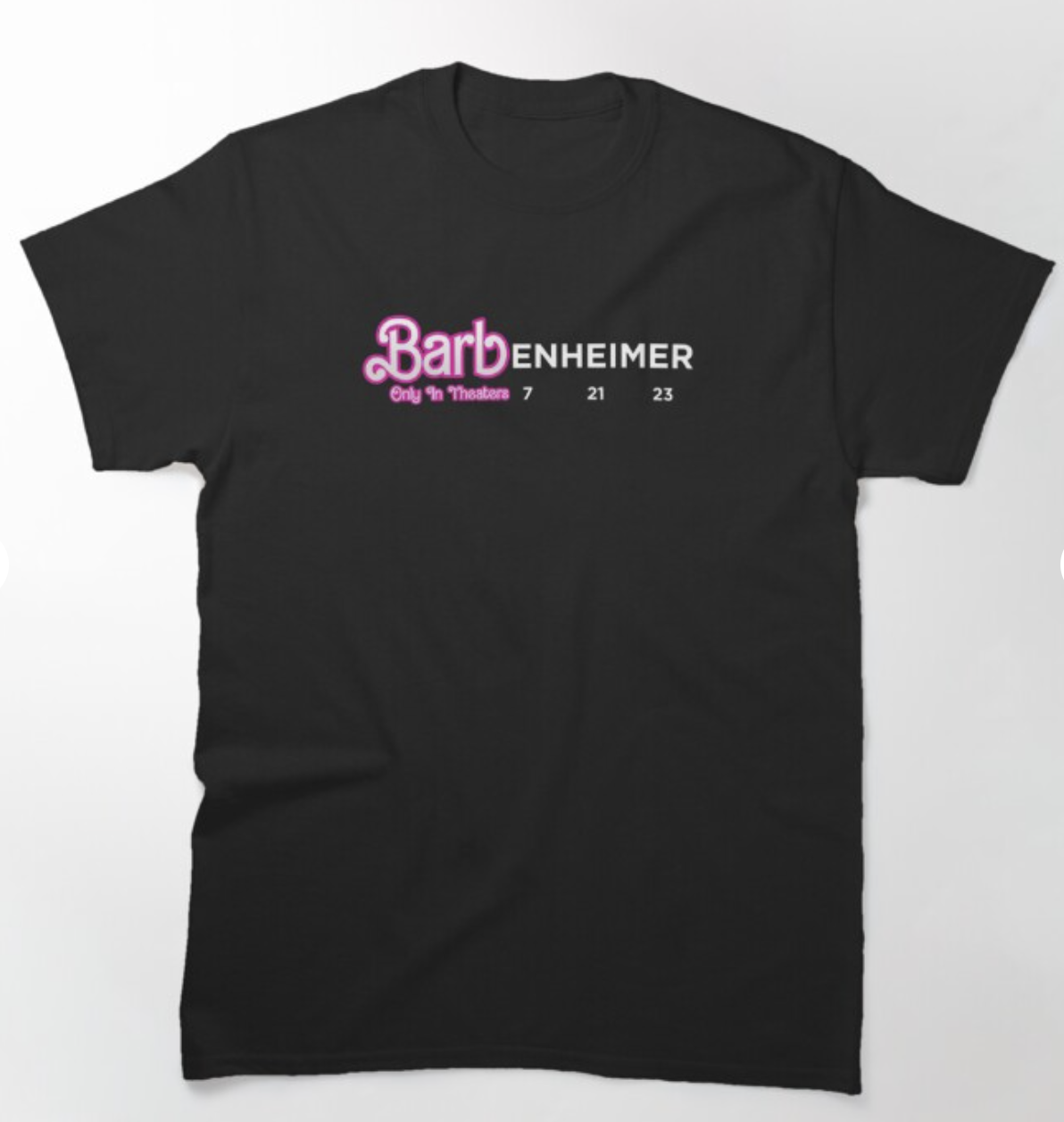 una maglietta del barbenheimer
