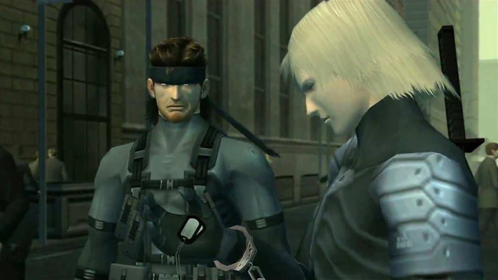 Metal Gear Solid 2 Snake e Raiden