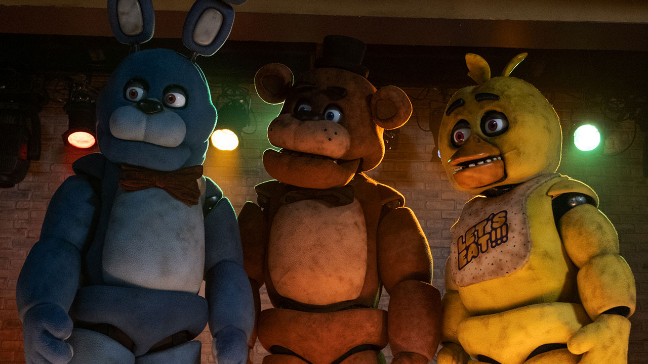 gli animatronics di Five Nights at Freddy's 