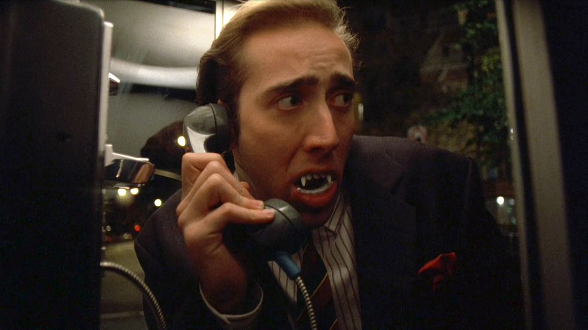 Nicolas Cage in Stress da Vampiro