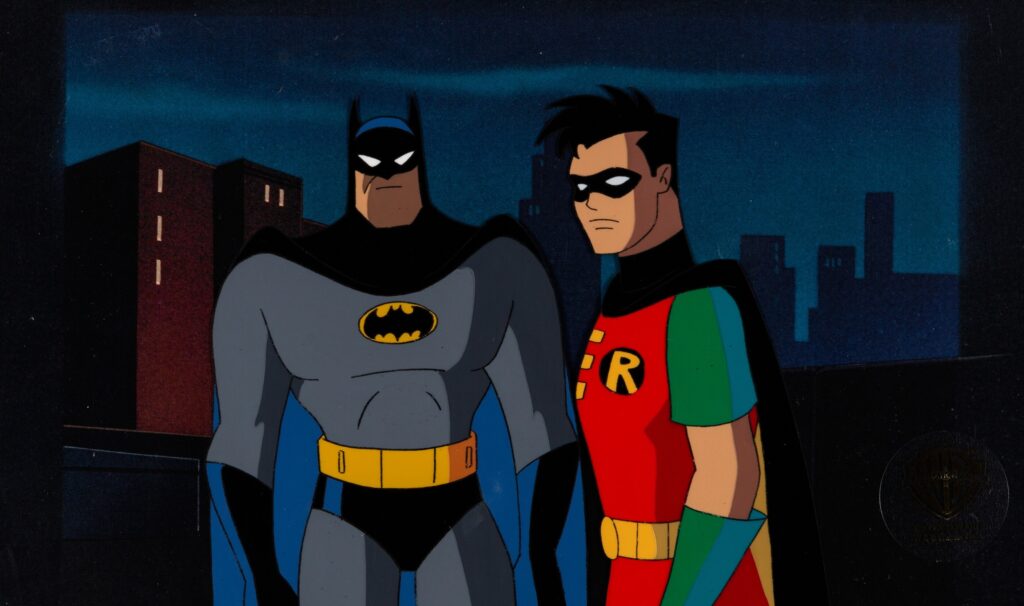 Batman e Robin nella serie animata 